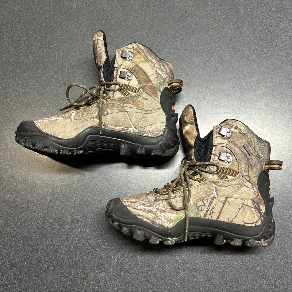 XPETI Thermator Mid Rise Camo Boots Hunting Xwarm Men's 7 Winter Snow Cold